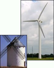 Windkraft frher und heute
