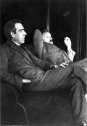 Albert Einstein mpreuna cu Niels Bohr