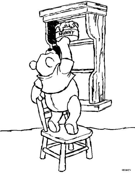 Click to Print this winnie the pooh coloring page.