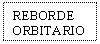 Text Box: REBORDE ORBITARIO