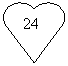 Heart: 24