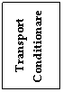 Text Box: Transport
Conditionare
