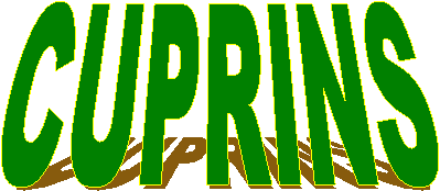 CUPRINS