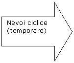 Right Arrow: Nevoi ciclice (temporare)