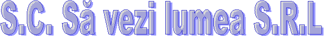 S.C. Sa vezi lumea S.R.L