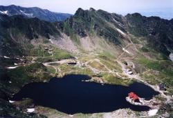 Cabane Fagaras. CABANA BALEA-LAC
