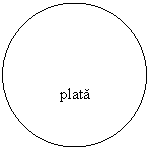 Oval: plata
