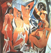 Picasso: Les Demoiselles d'Avignon, 1907 - Museum of Modern Art, New York
