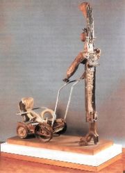 Pablo Picasso - Femeie cu un carucior de copil (1950) - Colectia Ludwig, Kln