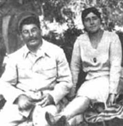 I.V. Stalin si Nadejda Allilueva
