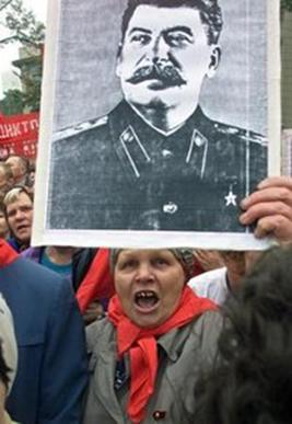 Foarte multi rusi n vrsta sunt nostalgici stalinisti.