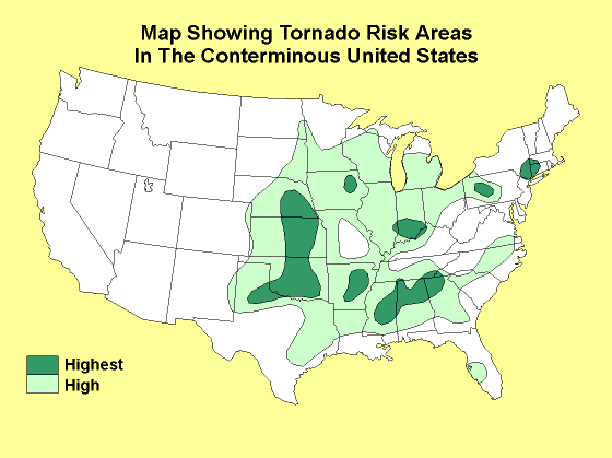 Tornado Risk Area