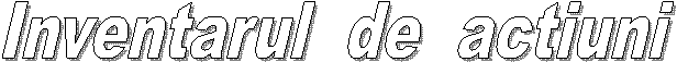 Inventarul de actiuni
