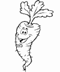 vegetables themed coloring book pages