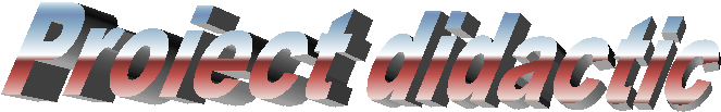 Proiect didactic