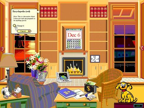Metaforele aplicatiei Microsoft Bob