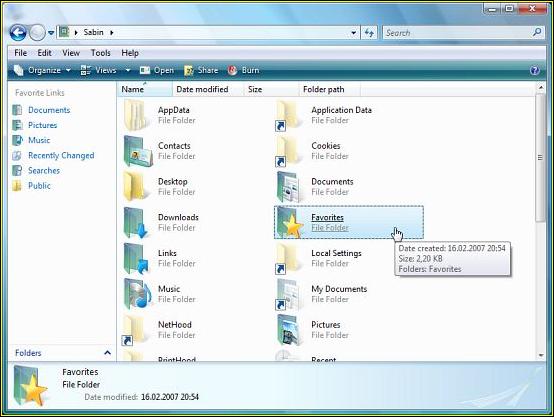 Metafore si idiomuri folosite de Windows Vista Explorer
