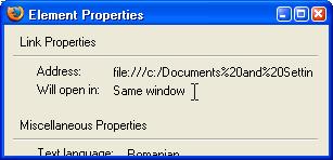 O fereastra de dimensiuni prea mici