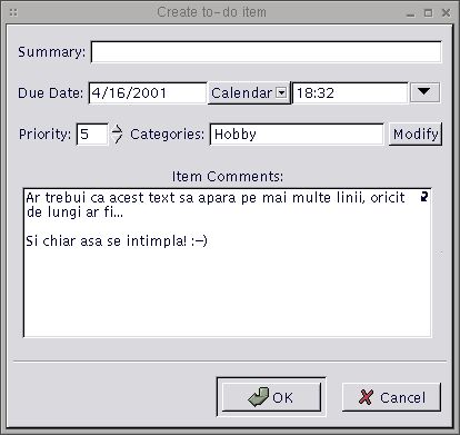 Utilizarea unui element text area
