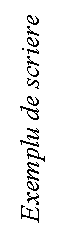 Text Box: Exemplu de scriere
