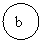 Oval: b