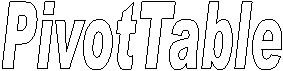 PivotTable