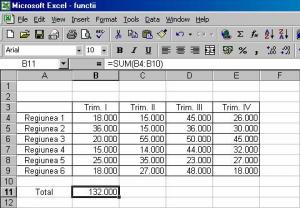 Lucrul Cu Formule Si Functii