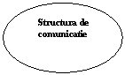 Oval: Structura de
comunicatie
