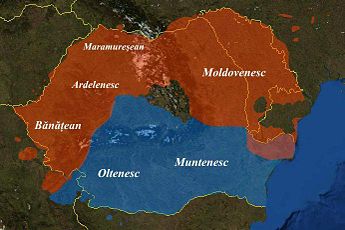 Harta graiurilor romanesti