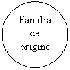 Oval: Familia de origine