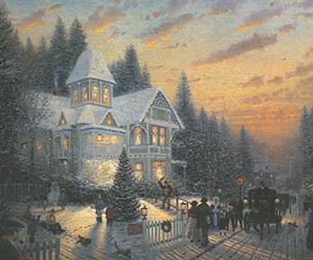 Victorian Christmas I by Thomas Kinkade - October, 1997