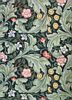 William Morris designed floral wallpaper