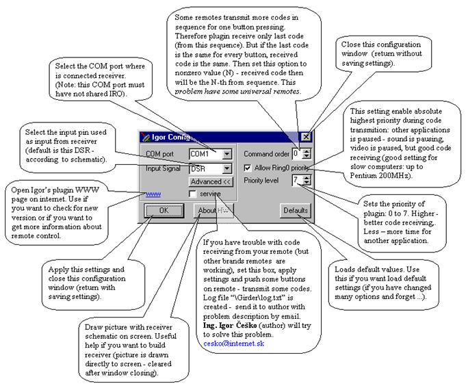 Remote control of computer