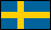 the Swedish flag