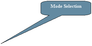 Rounded Rectangular Callout: Mode Selection