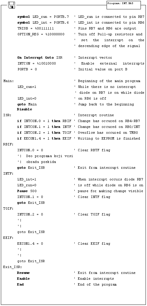 BASIC for PIC microcontrollers