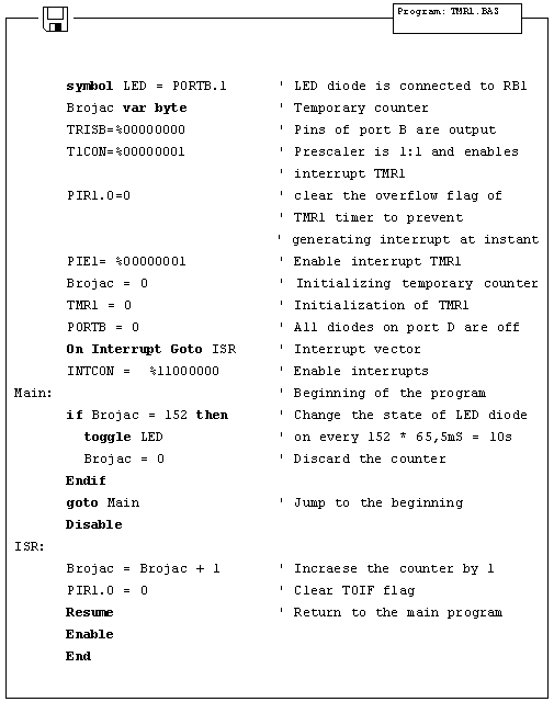 BASIC for PIC microcontrollers