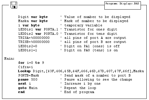 BASIC for PIC microcontrollers