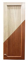 Stained Cabinet Door.