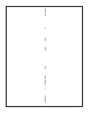 unfold, leaving crease - making Delty aeroplane