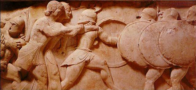 Ο ΑΠΟΛΛΩΝΑΣ ΚΑΙ Η ΑΡΤΕΜΗ ΣΗΜΑΔΕΥΟΥΝ ΜΕ ΤΑ ΒΕΛΗ ΤΟΥΣ 3 ΓΙΓΑΝΤΕΣ