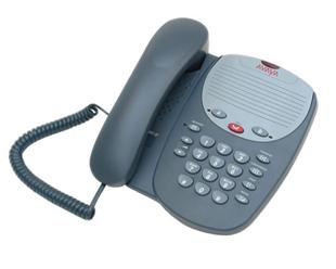 Enlarged Image: Left angle view of 4601 IP Telephone shown in gray