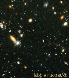Space from Hubble