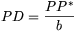 PD=