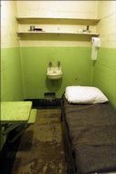 The luxurious accomodations of an Alcatraz prison cell