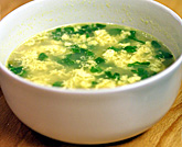 Zupa chińska z lanym jajkiem