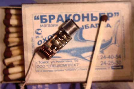 Вид собранного жучка