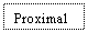 Text Box: Proximal