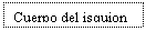 Text Box: Cuerpo del isquion