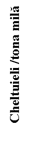 Text Box: Cheltuieli /tona mila